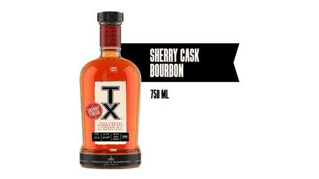 TX BOURBON SHERRY CASK 101.6 proof 750ml - Wine barrel Plus
