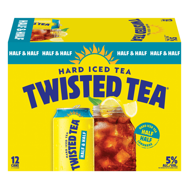 TWISTED TEA HALF & HALF 12PK 12OZ CAN - Wine barrel Plus