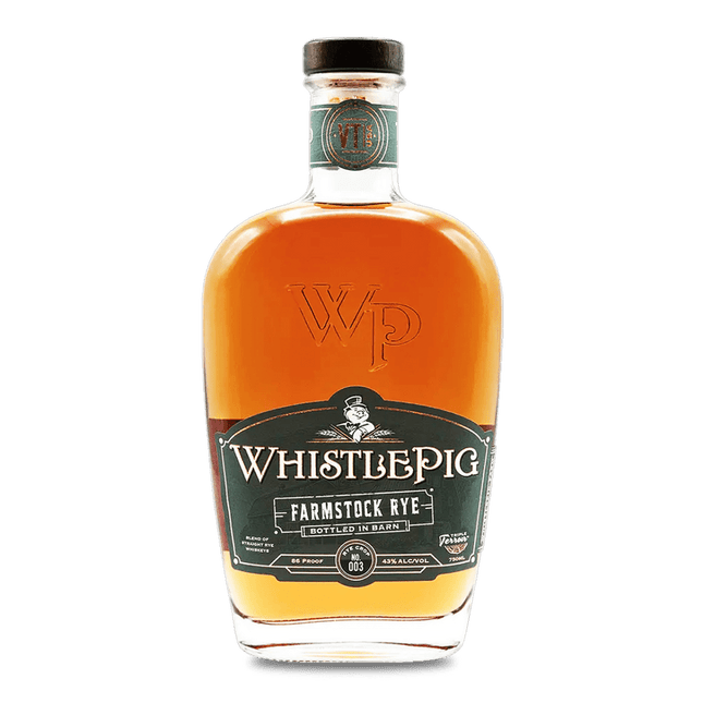 WHISTLEPIG FARMSTOCK RYE 86Proof 750ml - Wine barrel Plus