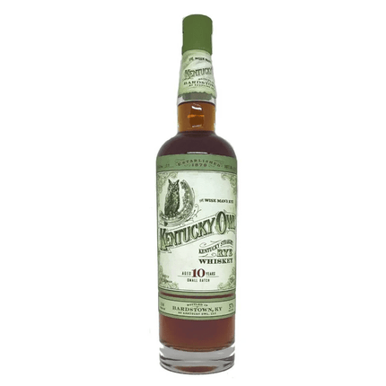 KENTUCKY OWL RYE - 10 YR 114 Proof 750 ml - Wine barrel Plus