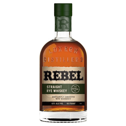 REBEL STRAIGHT RYE WHISKEY 90 Proof 750 ml - Wine barrel Plus
