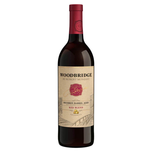 WOODBRIDGE BOURBON BARREL AGED RED BLEND 750 ML - Wine barrel Plus