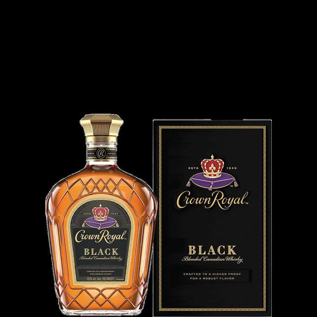 CROWN ROYAL BLACK 90 Proof 1750 ml - Wine barrel Plus