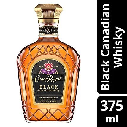 CROWN ROYAL BLACK 90 Proof 375 ml - Wine barrel Plus