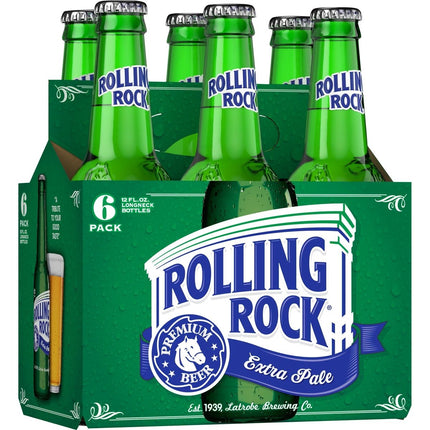 Rolling Rock 6 Bottle - Wine barrel Plus