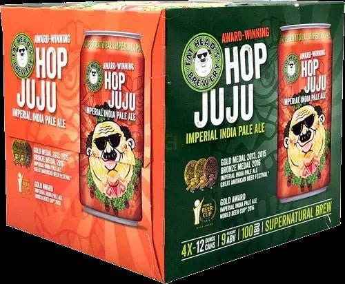 FAT HEADS HOP JUJU 4PK 12OZ CAN - Wine barrel Plus