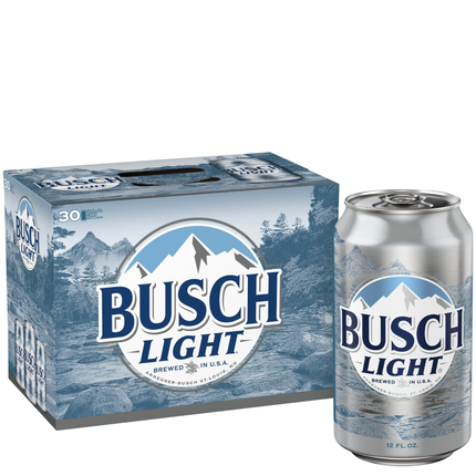 Busch 30pk Can
