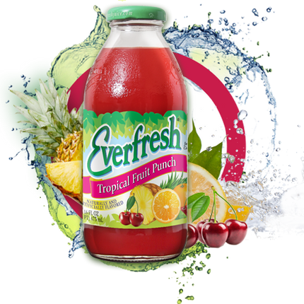 EVERFRESH TROPICAL FRUIT PUNCH 16oz - Wine barrel Plus