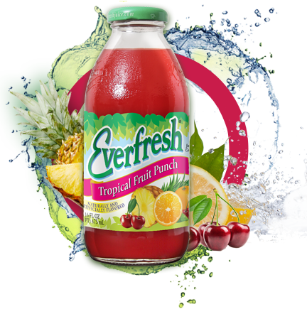 EVERFRESH TROPICAL FRUIT PUNCH 16oz - Wine barrel Plus