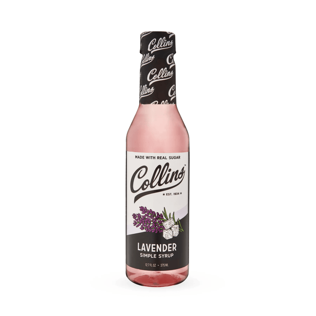 COLLINS LAVENDER SYRUP 375ML 1PK BOTTLE - Wine barrel Plus