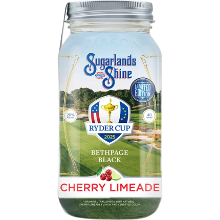 SUGARLANDS SHINE RYDER CUP CHERRY LIMEADE 2025 750ML 40 PROOF - Wine barrel Plus