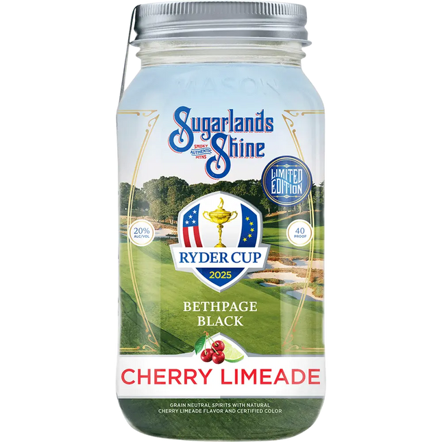 SUGARLANDS SHINE RYDER CUP CHERRY LIMEADE 2025 750ML 40 PROOF - Wine barrel Plus