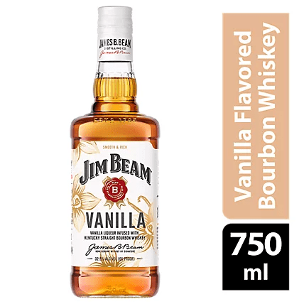 JIM BEAM VANILLA 70 Proof 750 ml - Wine barrel Plus