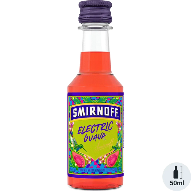 SMIRNOFF ELECTRIC GUAVA 5/5 50ML - Wine barrel Plus