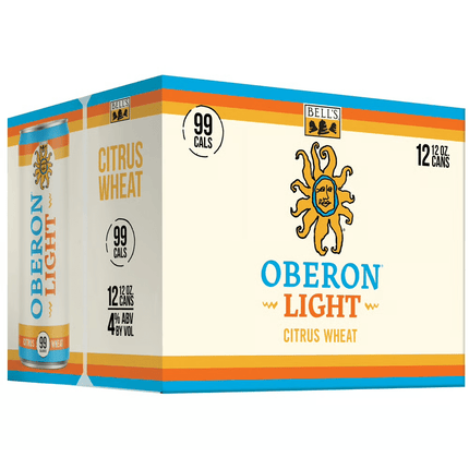 BELL'S OBERON LIGHT 12PK 12OZ CAN - Wine barrel Plus