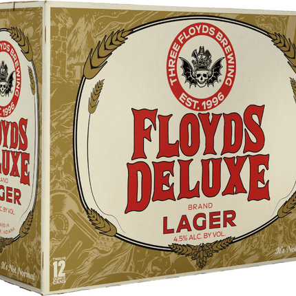 FLOYDS DELUXE LAGER 12PK 12OZ CAN - Wine barrel Plus