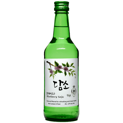 DAMSO BLUEBERRY SOJU 28 Proof 375 ml - Wine barrel Plus