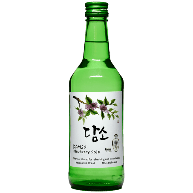 DAMSO BLUEBERRY SOJU 28 Proof 375 ml - Wine barrel Plus