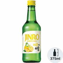 JINRO LEMON SOJU 26 PROOF 375ML - Wine barrel Plus