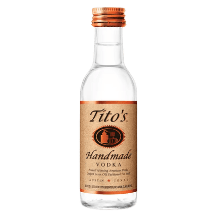 TITO'S HANDMADE VODKA 80 Proof 50 ml - Wine barrel Plus