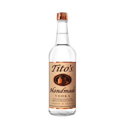 TITO'S HANDMADE VODKA 80 Proof 750 ml - Wine barrel Plus