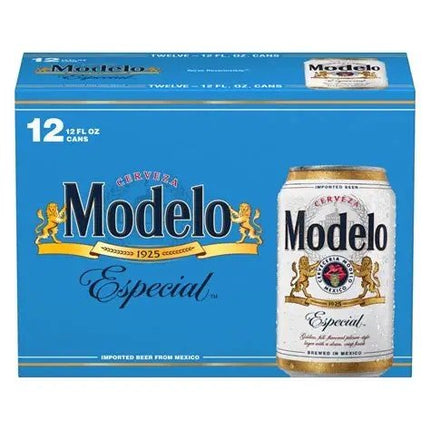 MODELO ESPECIAL 12PK 12OZ CAN - Wine barrel Plus