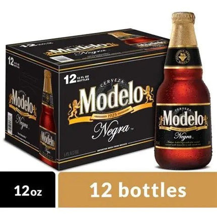 MODELO NEGRA 12PK 12OZ BOTTLE - Wine barrel Plus
