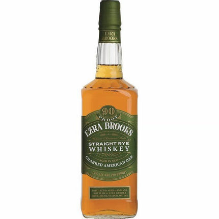 EZRA BROOKS RYE 90 Proof 750 ml - Wine barrel Plus