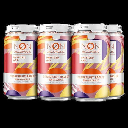 UNTITLED ART NON - ALCOHLIC GRAPEFRUIT 6PK - Wine barrel Plus