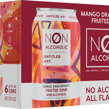 NON ALCOHOLIC MANGO DRAGON FRUIT SOUR 6PK 12OZ CAN