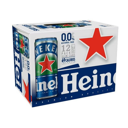 HEINEKEN 0.0 NON - ALCOHOLIC 12PK 11.2OZ CAN - Wine barrel Plus