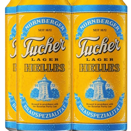 TUCHER HELLES LAGER 4 CAN - Wine barrel Plus
