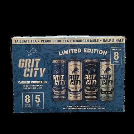 Grit City RTD Variety Pack 8 can - Wine barrel Plus