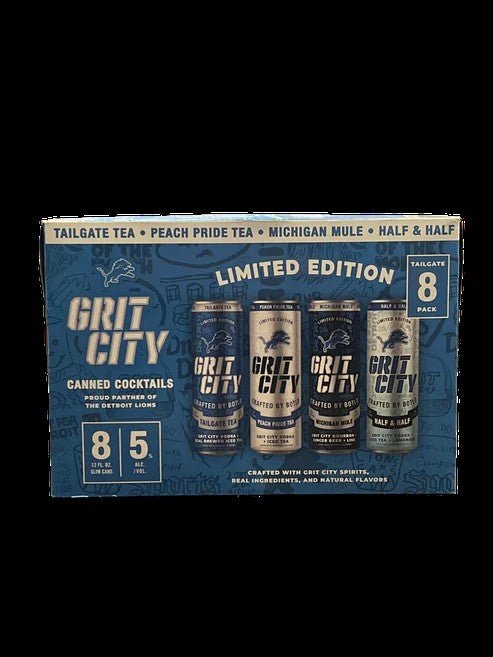 Grit City RTD Variety Pack 8 can - Wine barrel Plus