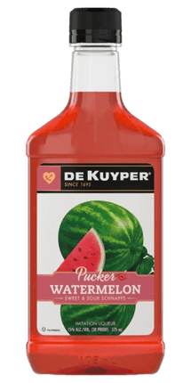 DEKUYPER WATERMELON PUCKER 30 Proof 375 ml - Wine barrel Plus