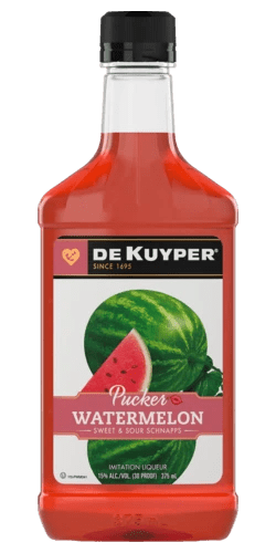 DEKUYPER WATERMELON PUCKER 30 Proof 375 ml - Wine barrel Plus