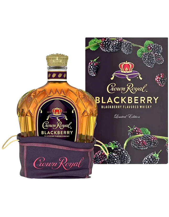 CROWN ROYAL BLACKBERRY 750ML 70PROOF - Wine barrel Plus