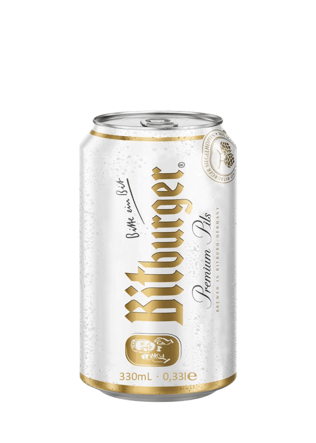 Bitburger Pilsner 12 can 11.2 oz - Wine barrel Plus
