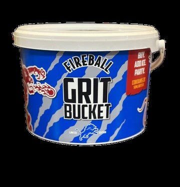 FIREBALL LIONS LIMITED EDITION 20PK 50ML 66 PROOF GRIT BUCKET - Wine barrel Plus