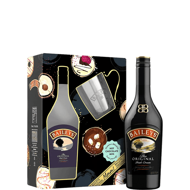 Baileys Original with Glass Mug Gift Set 750ml - Wine barrel Plus