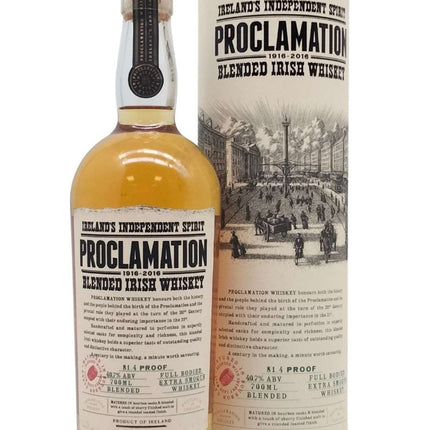 PROCLAMATION IRISH WHISKEY 81.4 Proof 750 ml - Wine barrel Plus