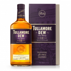 TULLAMORE DEW (IRISH) - 12 YR 80 Proof 750 ml - Wine barrel Plus