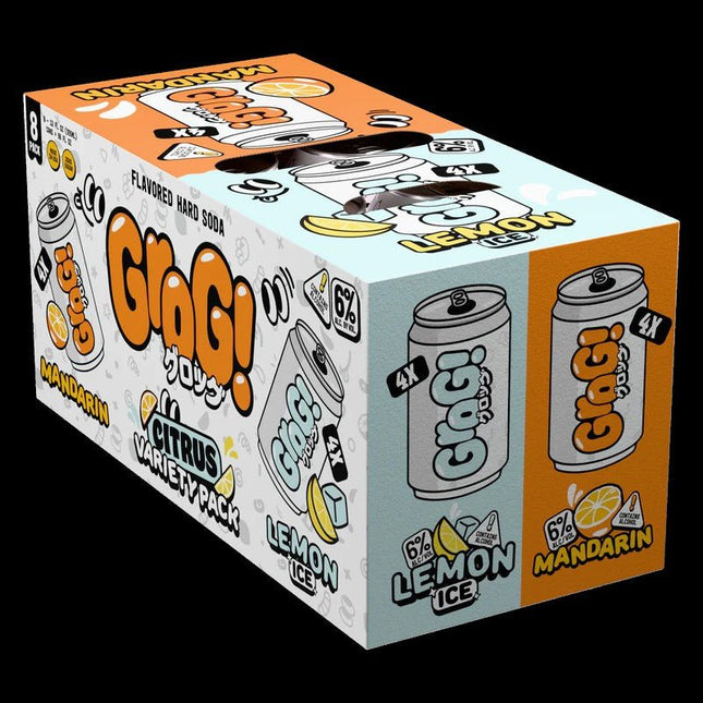 GROG CITRUS VARIETY 8PK 12OZ CAN - Wine barrel Plus