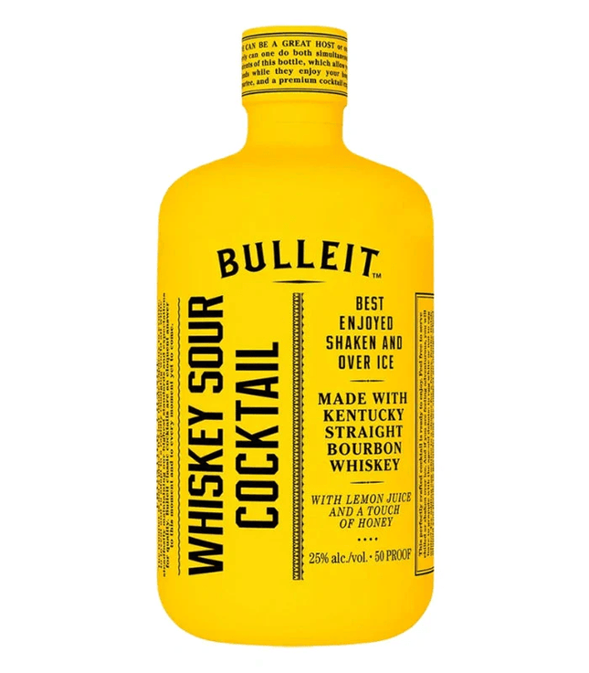 BULLEIT WHISKEY SOUR COCKTAIL 375ML 50 PROOF - Wine barrel Plus