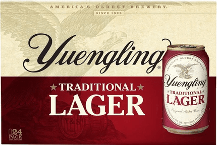 YUENGLING LAGER TRADITIONAL 24PK 12OZ CAN - Wine barrel Plus