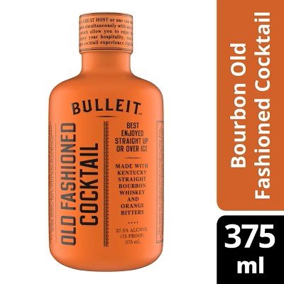 BULLEIT OLD FASHIONED COCKTAIL 75 Proof 375 ml - Wine barrel Plus