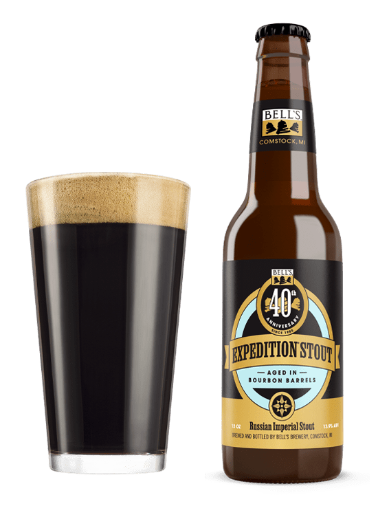 Bells 40th Anniversary Expedition Stout 4PK 12oz Bottles  Wine barrel Plus