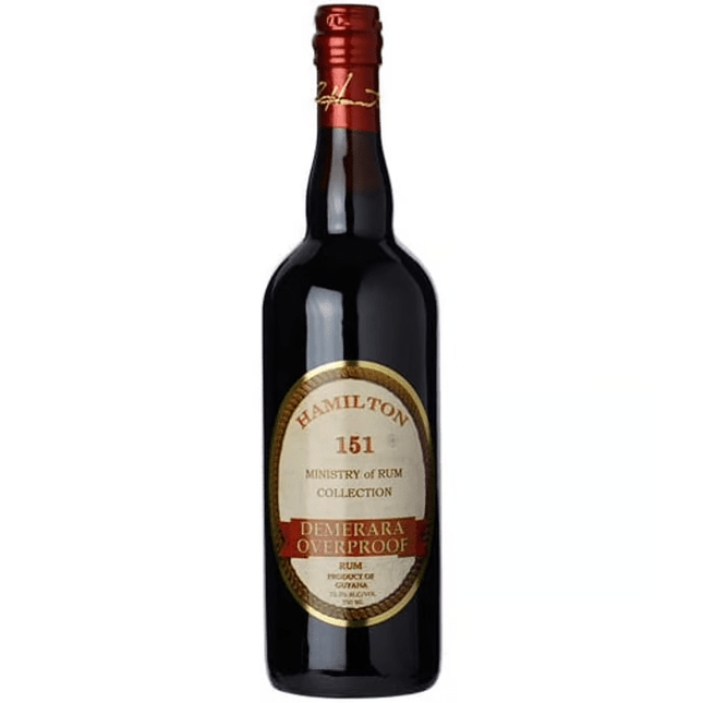 HAMILTON 151 DEMERARA 151 Proof 750 ml - Wine barrel Plus
