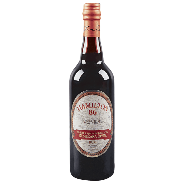 HAMILTON DEMERARA 86 Proof 750 ml - Wine barrel Plus