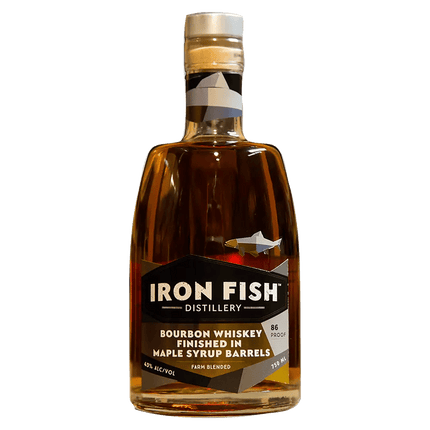 IRON FISH BBN WHSKY MAPLE BBRL 86 Proof 750 ml - Wine barrel Plus